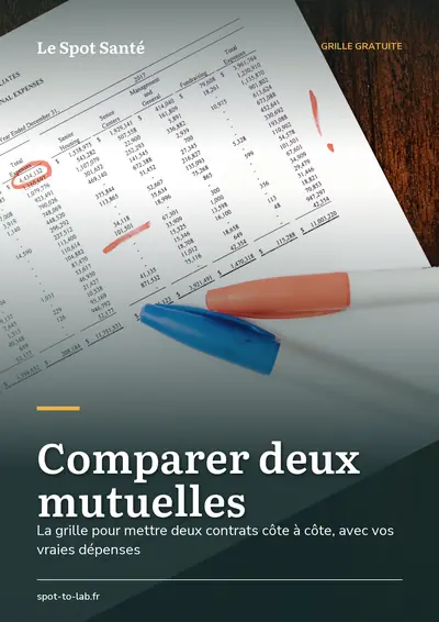 Couverture de l'ebook Comparer deux mutuelles