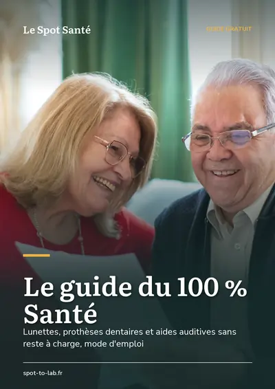 Couverture de l'ebook Le guide du 100 % Santé
