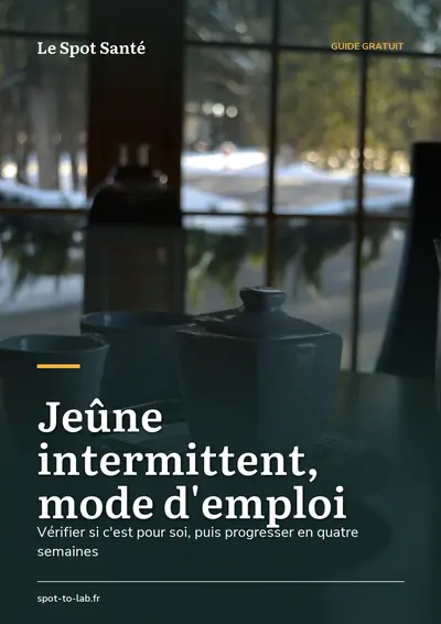 Couverture de l'ebook Jeûne intermittent, mode d'emploi