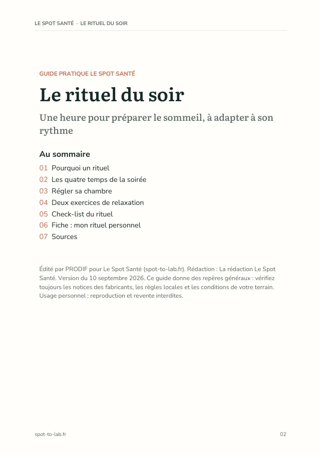 Aperçu de la page 2 de l'ebook Le rituel du soir